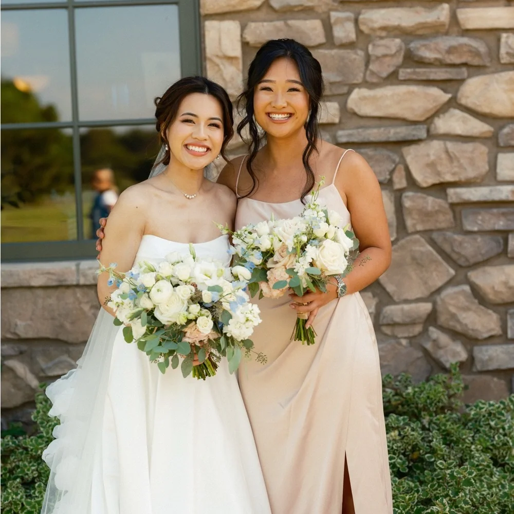 Jenny Yoo Wren Dress in Prosecco - Picture 3 of 9